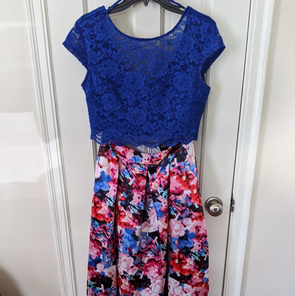 Floral Prom Dress